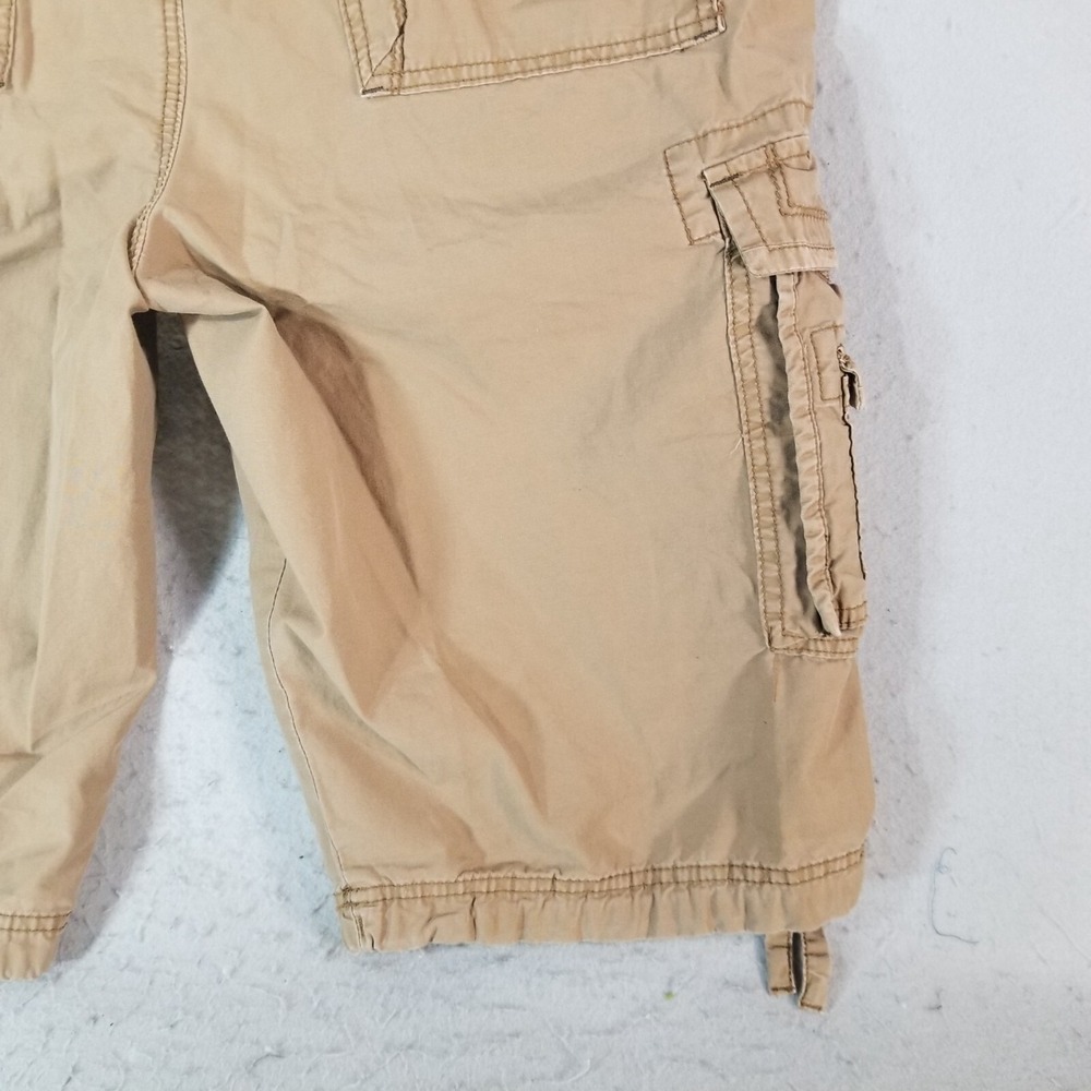 Union cargo shorts men's 38x14 Brown cotton grunge streetwear skate Seatle - Picture 10 of 14